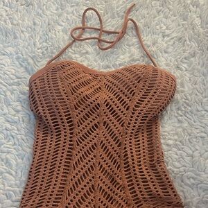 Women’s Sexy Braided One Piece Swimsuit Medium